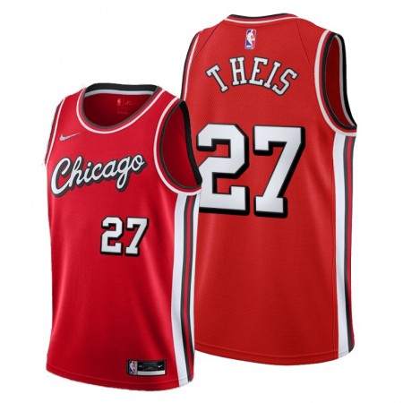 Maillot Basket Chicago Bulls Daniel Theis 27 Nike 2021-22 City Edition Throwback Swingman - Homme